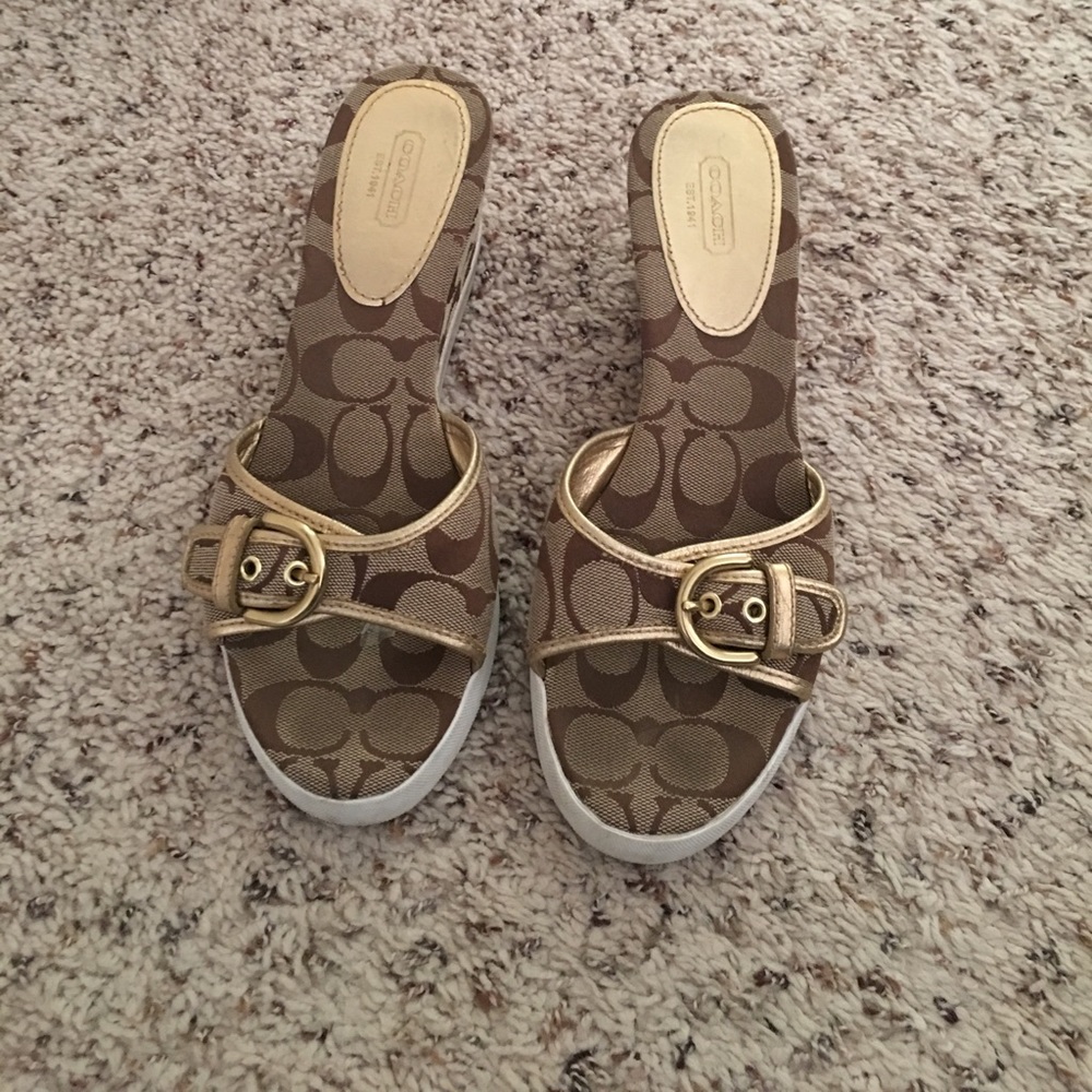 Coach sandals