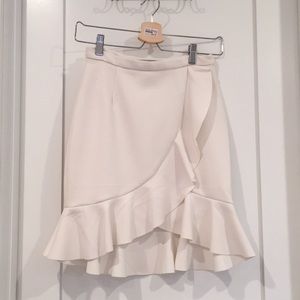 H&M faux wrap skirt.