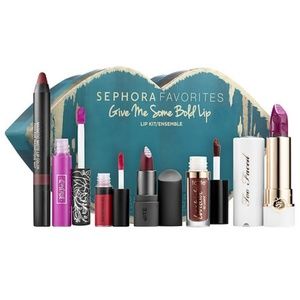NIB Sephora Bold Lip Favorites