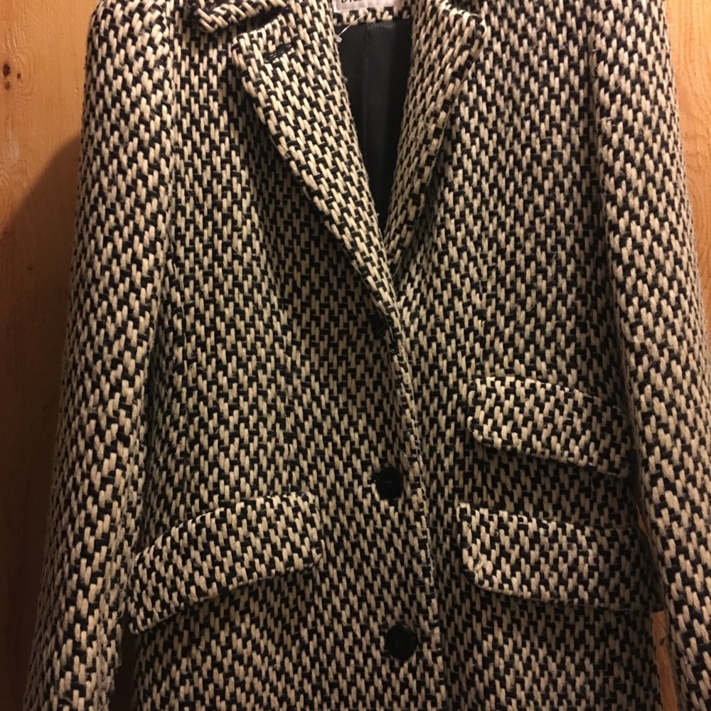 Vintage Bill Blass wool coat size 2 - Picture 4 of 8