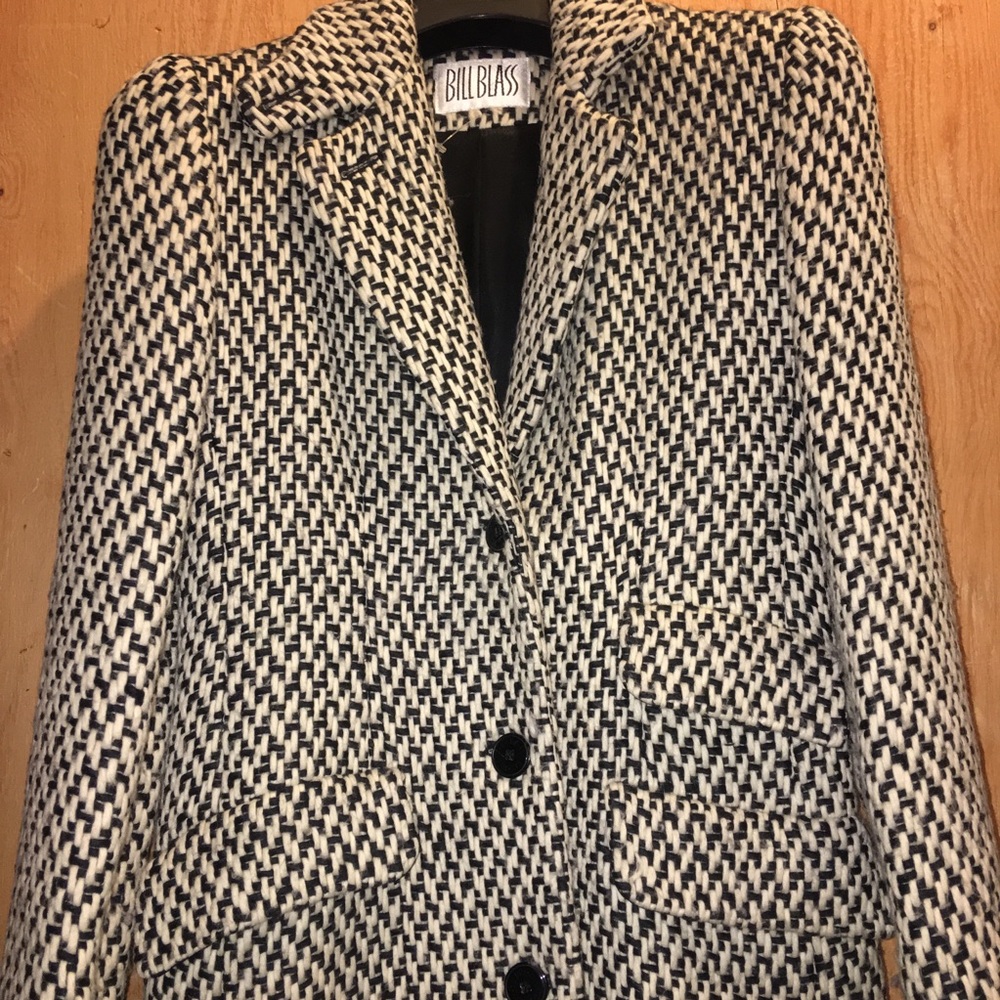 Vintage Bill Blass wool coat size 2 - Picture 1 of 8