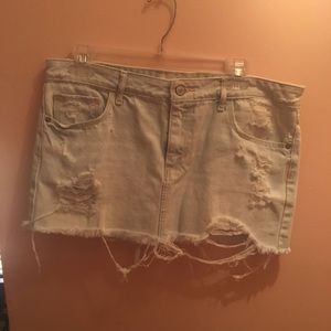 denim skirt