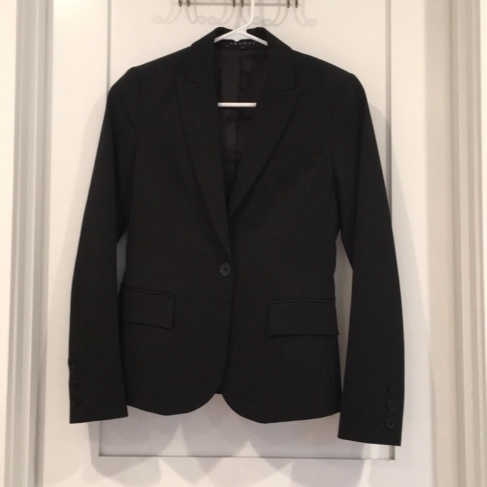 Theory Black Blazer