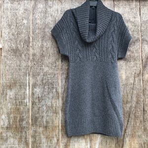 Banana Republic dark grey sweater dress