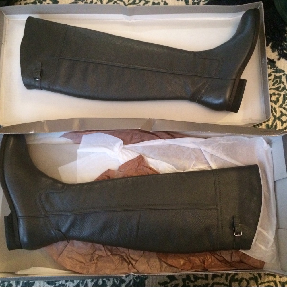 Gorgeous Franco Sarto Leather Hydie riding boots