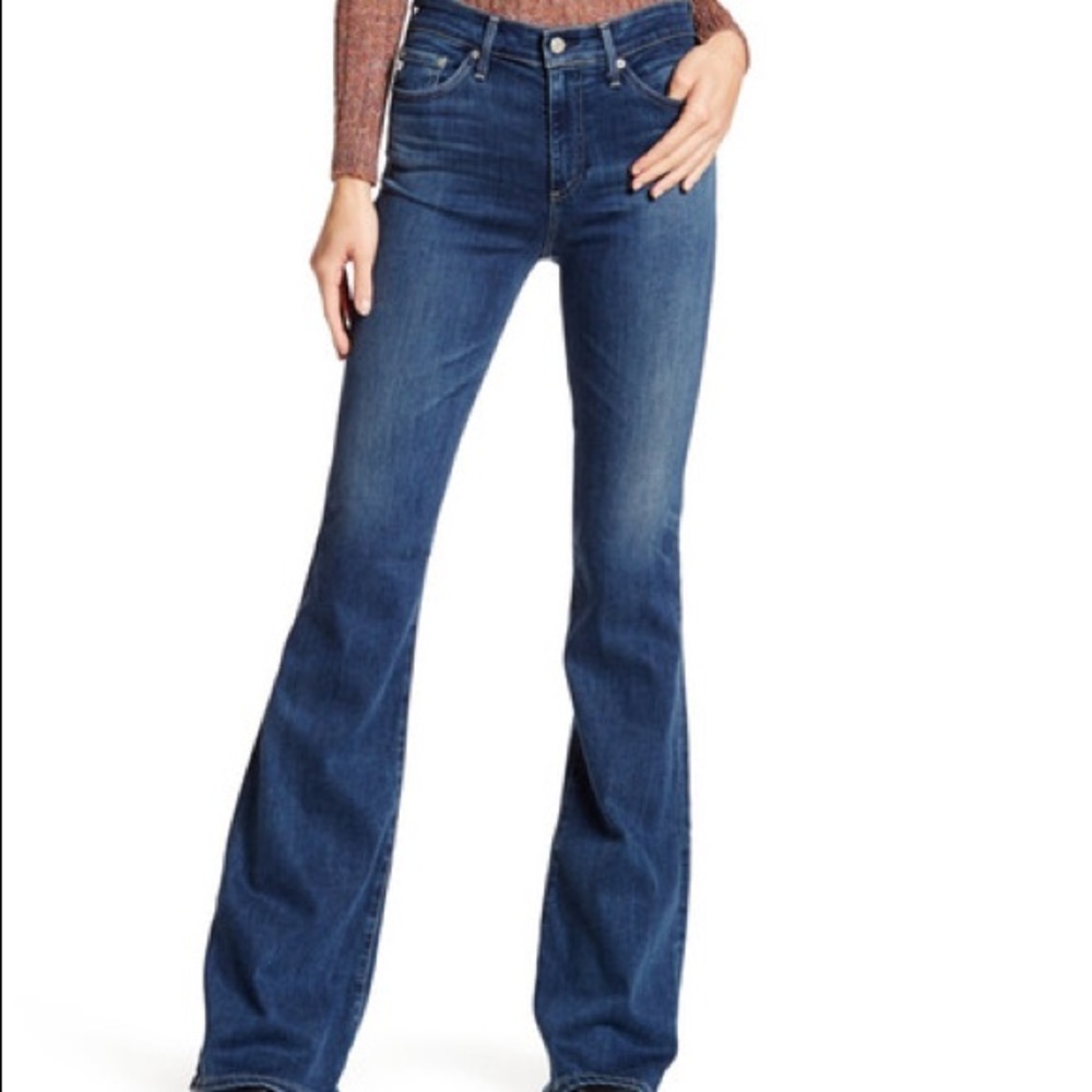 AG Janis High-Rise Flare