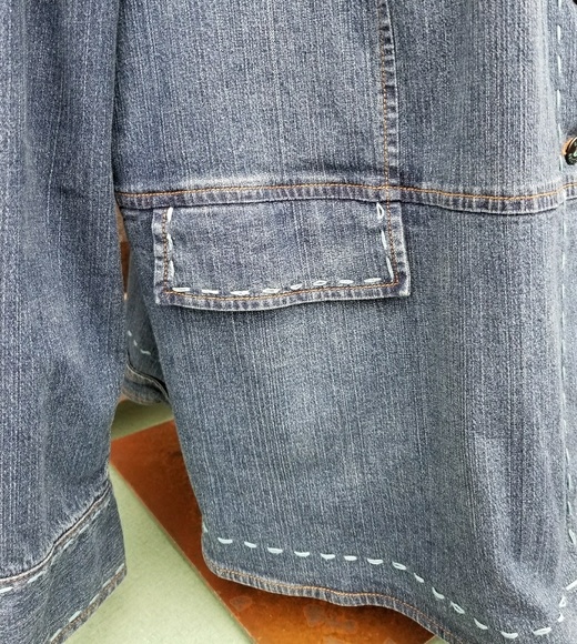 Susan Bristol denim jean jacket - Picture 3 of 8