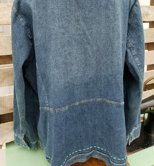 Susan Bristol denim jean jacket - Picture 4 of 8
