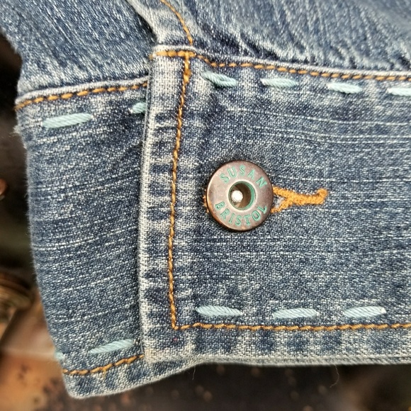 Susan Bristol denim jean jacket - Picture 6 of 8