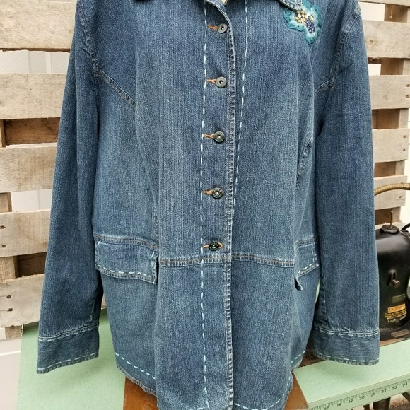 Susan Bristol denim jean jacket - Picture 8 of 8