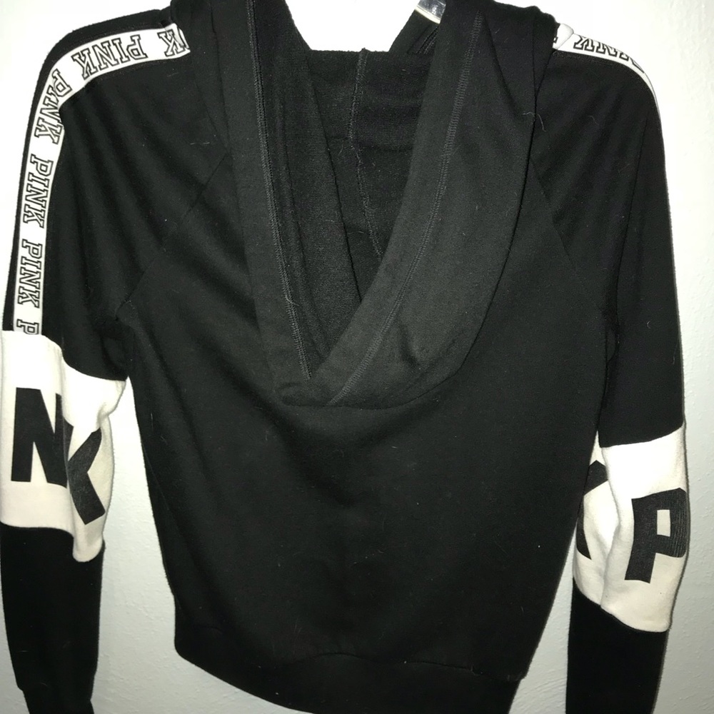 PINK VICTORIA SECRET ZIP UP JACKET - Picture 2 of 3