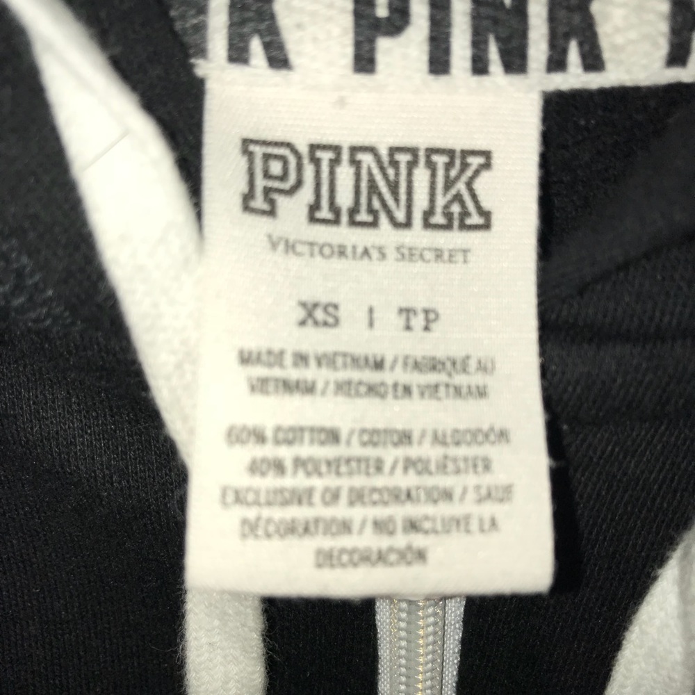 PINK VICTORIA SECRET ZIP UP JACKET - Picture 3 of 3