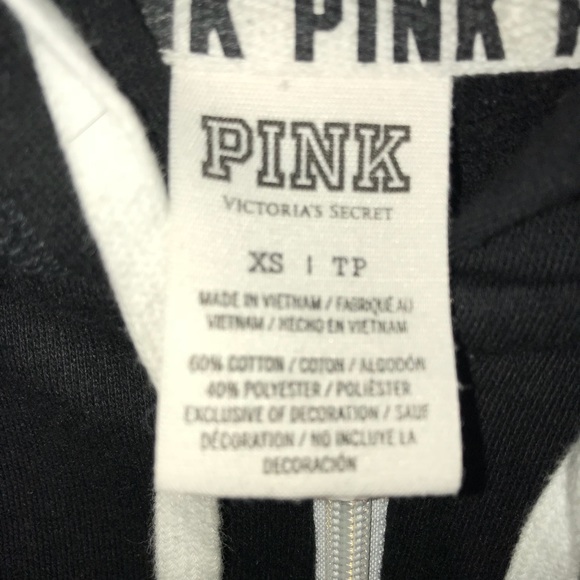 PINK VICTORIA SECRET ZIP UP JACKET - Picture 3 of 3