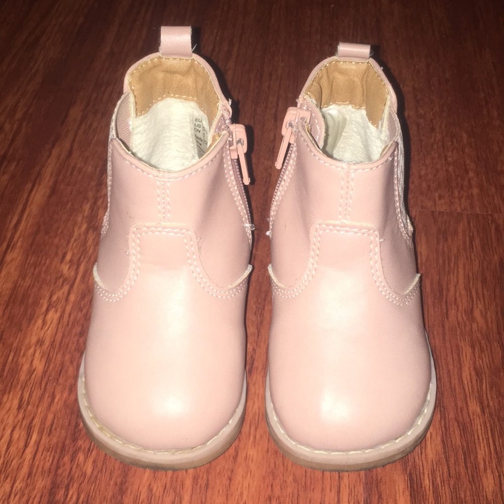 Nude Blush Pink H&M Booties Size 4-5