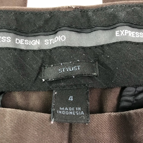 Express Stylist Brown Pants Size 4 - Picture 4 of 6