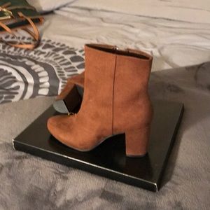 Booties low heel