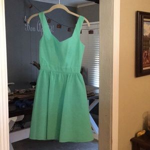 A Garrison solid seersucker dress by Lauren James