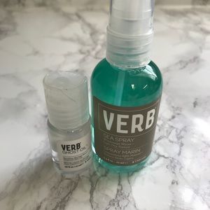Verb sea spray•Verb ghost oil•Travel size