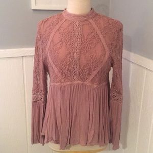 Blush American Eagle Blouse