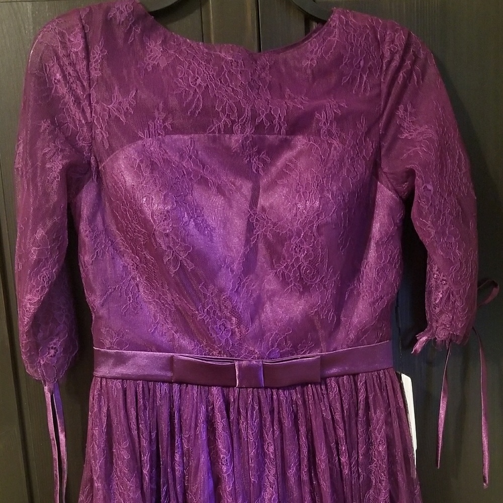 Brand new Holiday Dress in plum