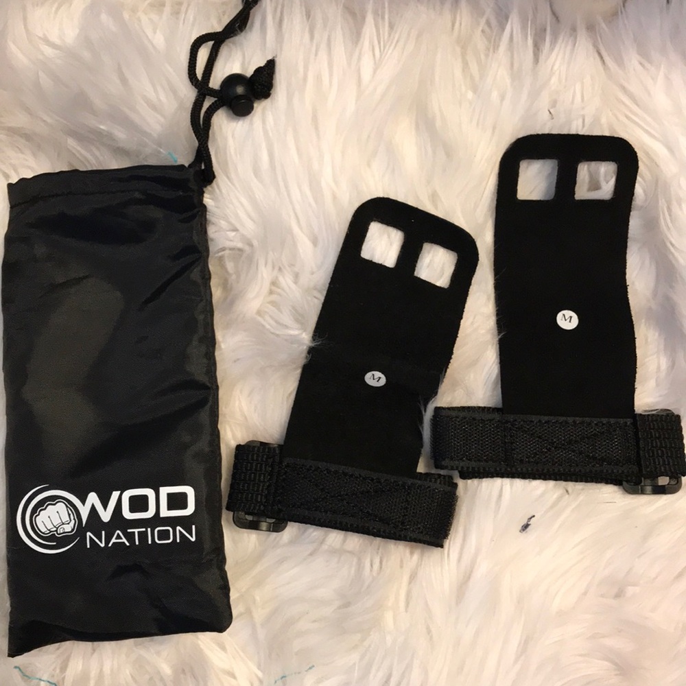 Wod Nation Leather Handgrips