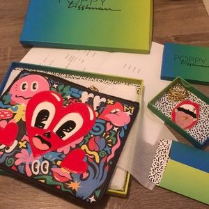 Poppy Lissiman Clutch & Keychain