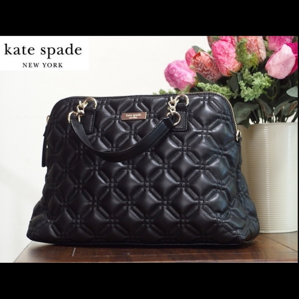 KATE SPADE Small Rachelle Astor Court BLK Handbag