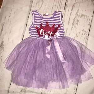 TWO tutu dress for 2nd birthday!