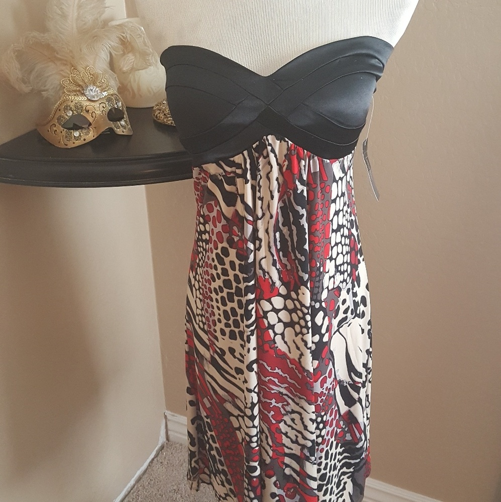 Bisou Bisou strapless dress