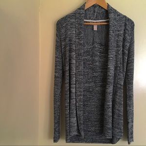 Banana Republic Preppy Marled Open Cardigan