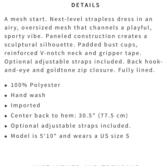 Bebe White Strapless Dress - Picture 5 of 6