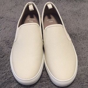 Cream Slip on shoes