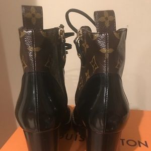 Authentic Louis Vuitton booties