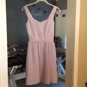 A Garrison seersucker dress by Lauren James