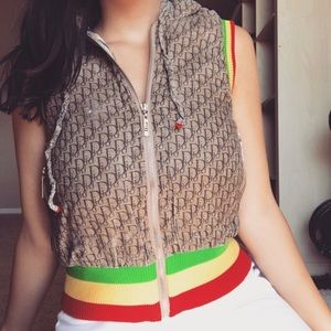 Dior rasta monogram vest