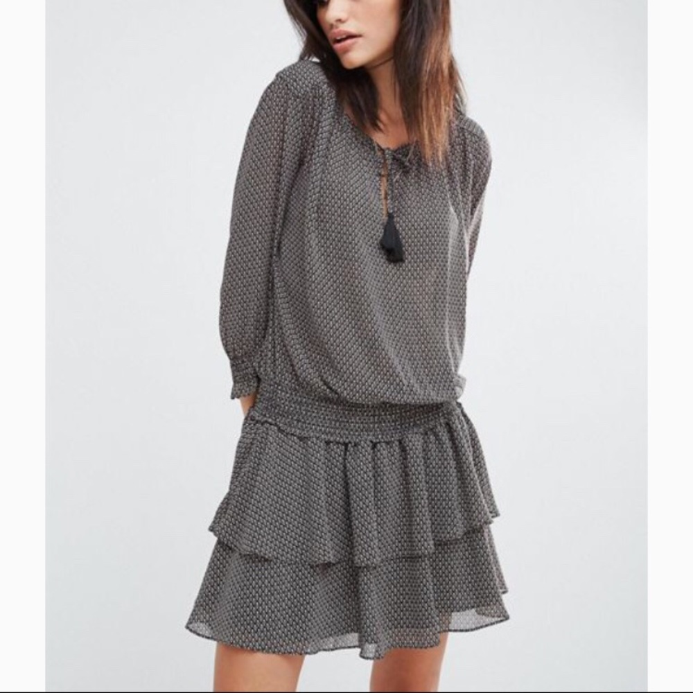 NWOT Maison Scotch bohemian gypsy dress