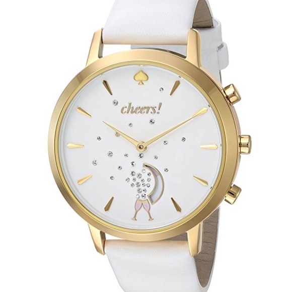 Kate Spade Hybrid Smartwatch MetroGrand White Gold - Picture 3 of 8