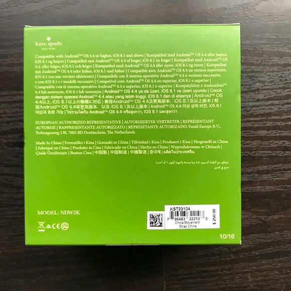 Kate Spade Hybrid Smartwatch MetroGrand White Gold - Picture 8 of 8