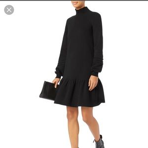 See by Chloe turtle neck drop waist dress