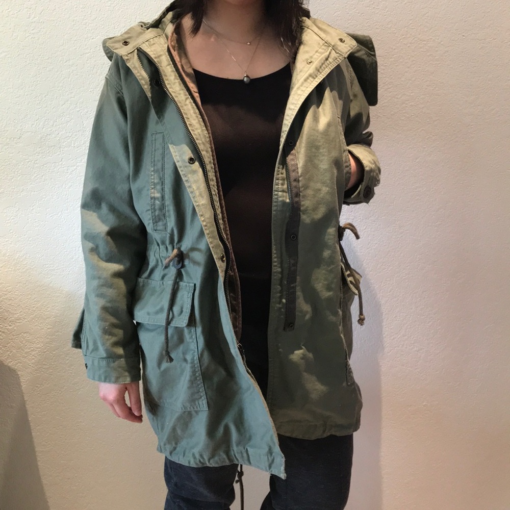GAP Xs military style parka