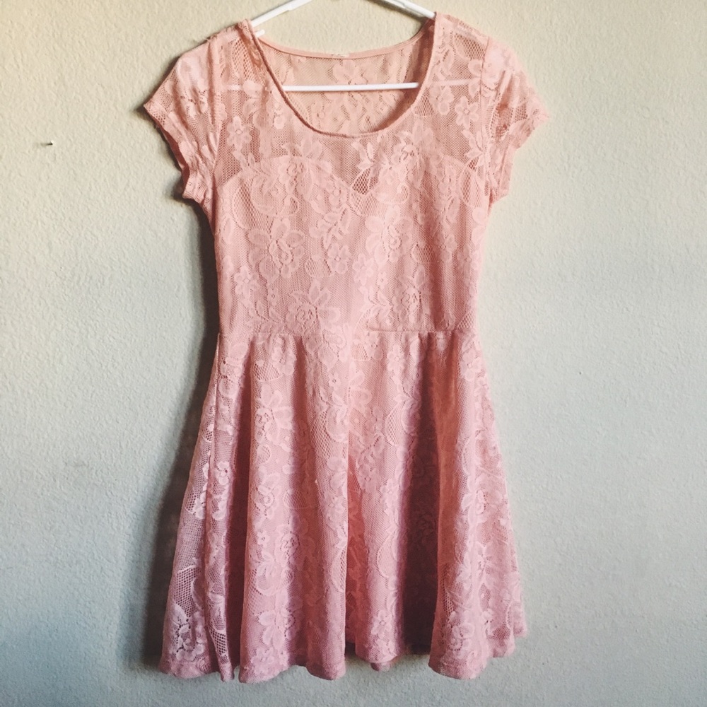 Lacy Pink Dress