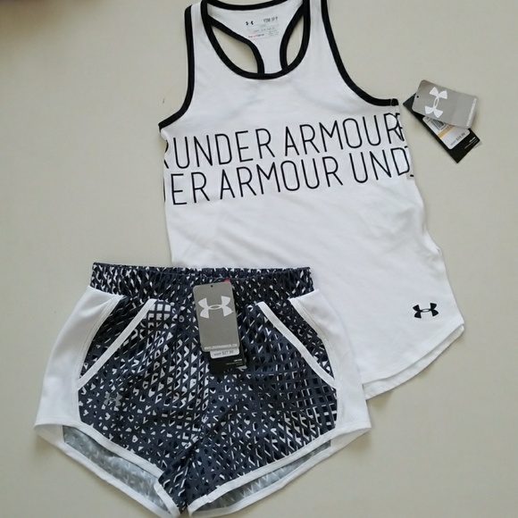 Under Armour Other - NWT Girl Under Armour Heat Gear Outfit