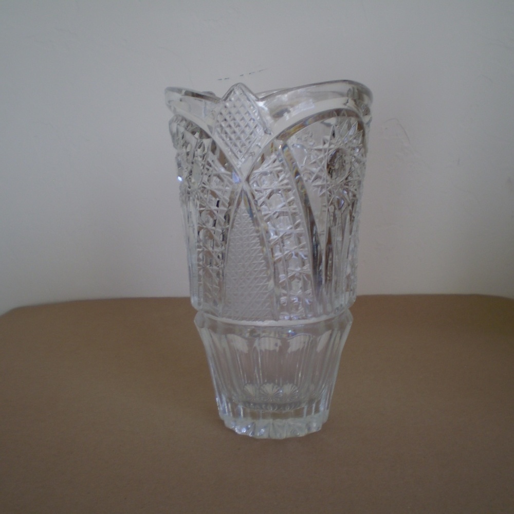 crystal vase
