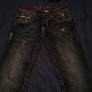Rock revival Sebastian straight leg jeans inseam30