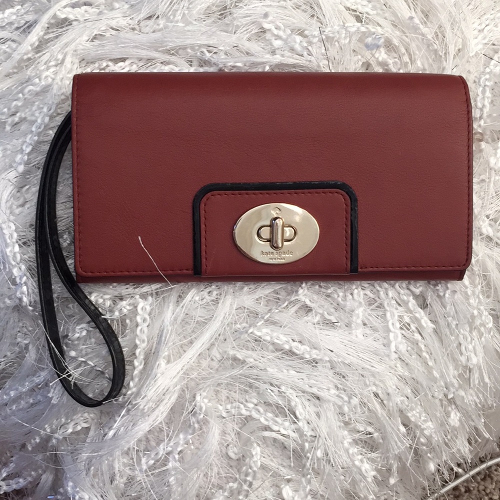 Kate spade wristlet wallet.