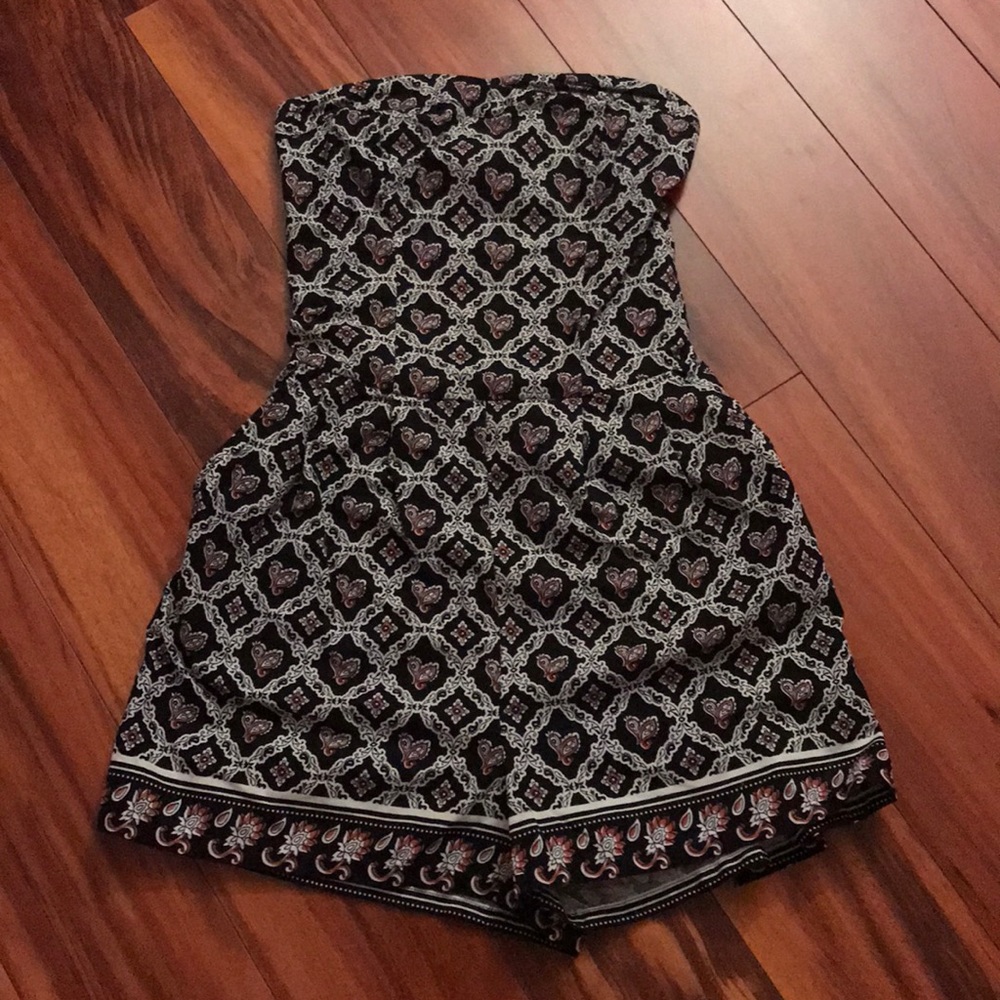 Patterned Romper