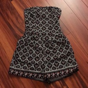 Patterned Romper
