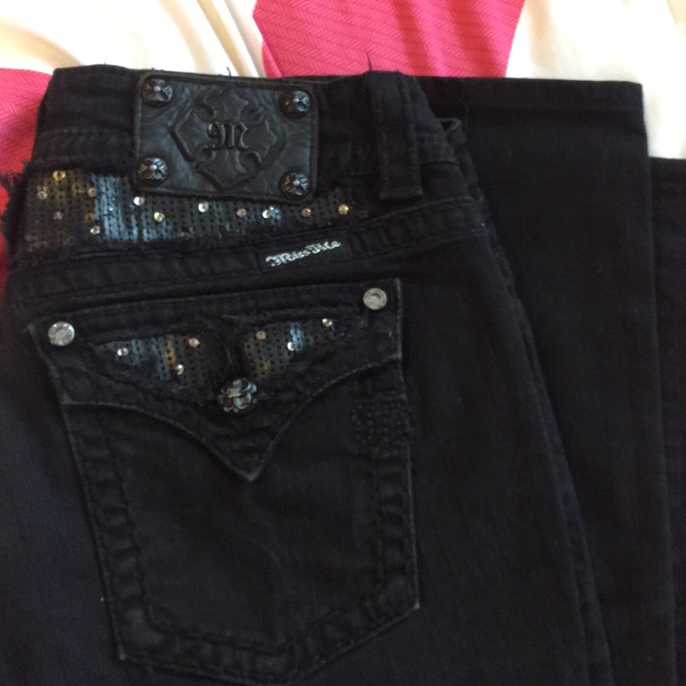 Black Miss Me Jeans Size 31