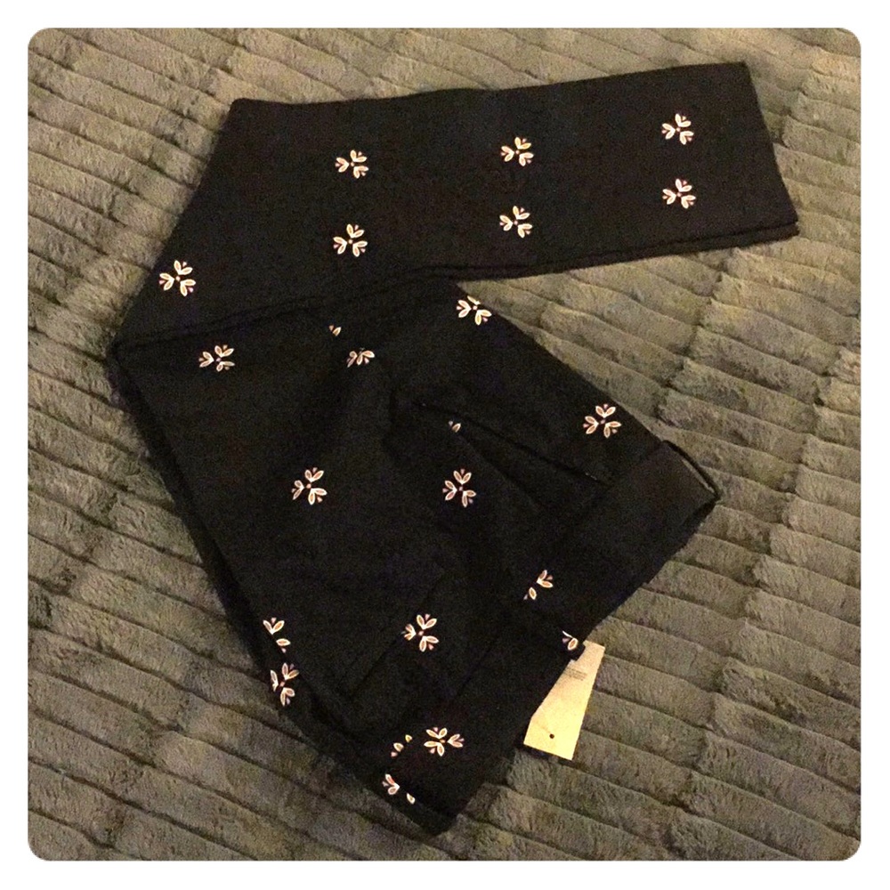 Loft Floral Print Pant