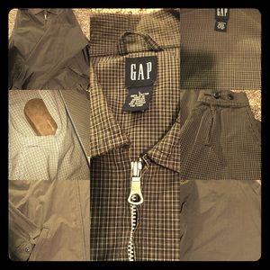 Used - Plaid GAP Jacket 100% Cotton